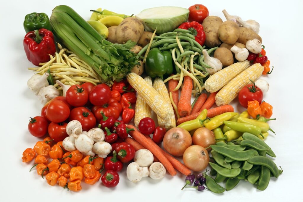 Fresh vegetables representing fiber-rich everyday nutrition