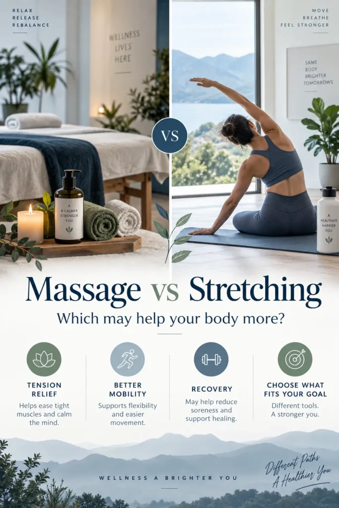 Massage versus stretching for recovery